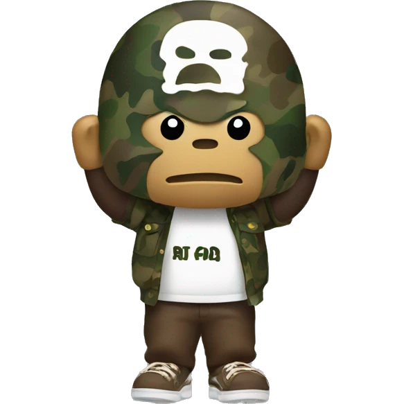 Bathing ape emoji