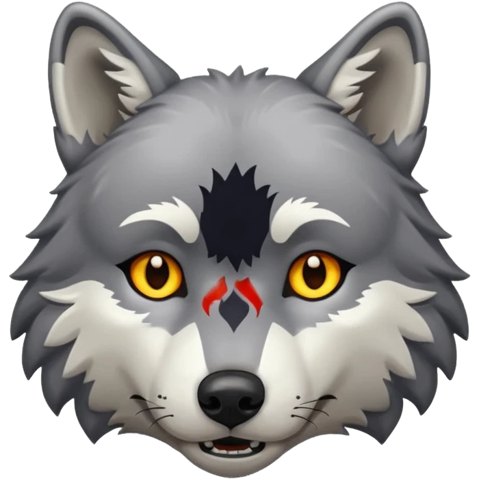 Dead wolf emoji