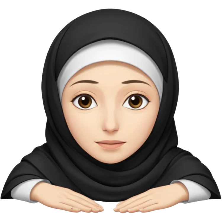 Epstein island with woman with hijab dead on ground emoji