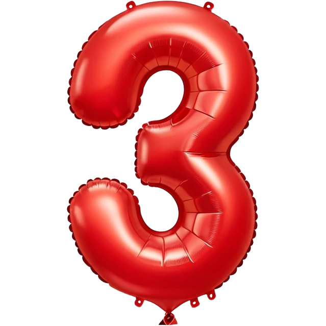 Number 4 birthday balloon  emoji