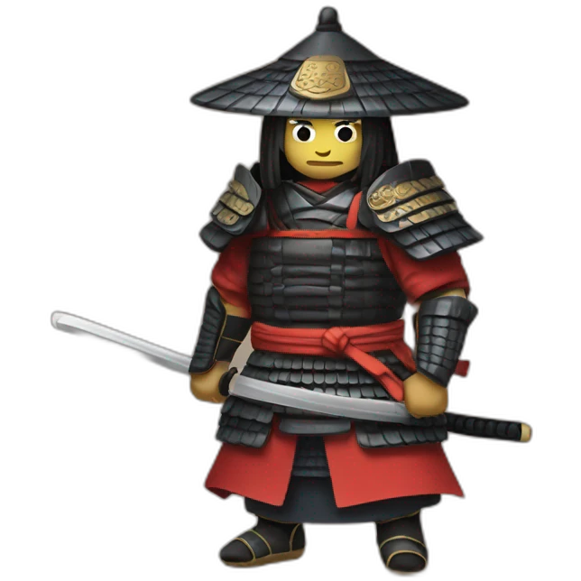 Amidamaru samurai emoji