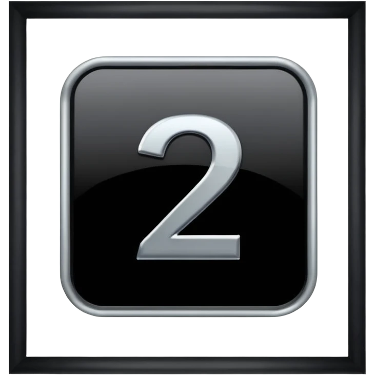 like number 2 but reversed emoji