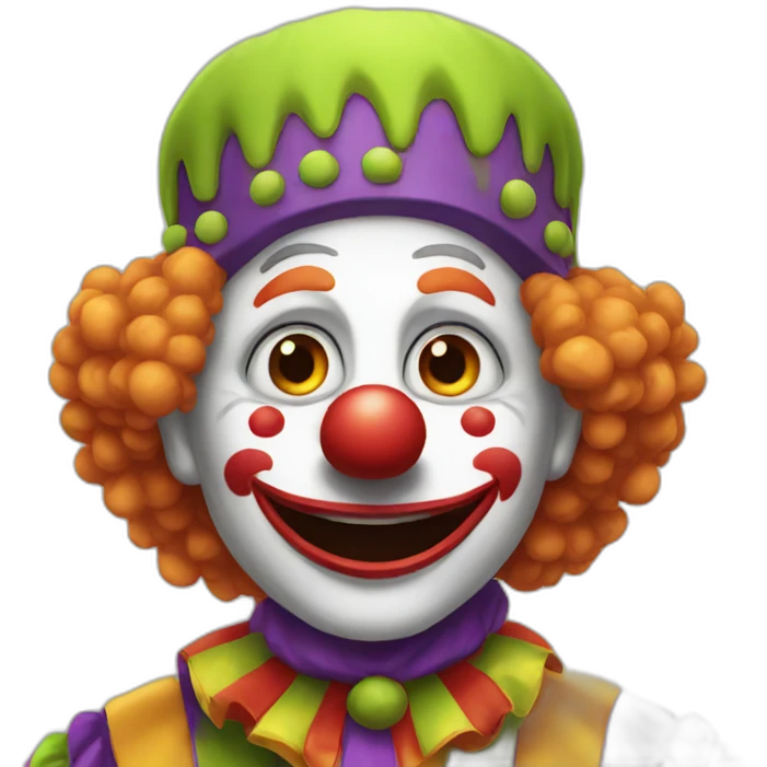 bolded clown emoji