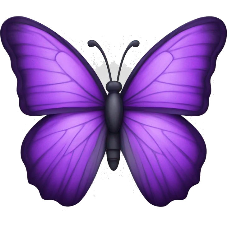 purple butterfly emoji