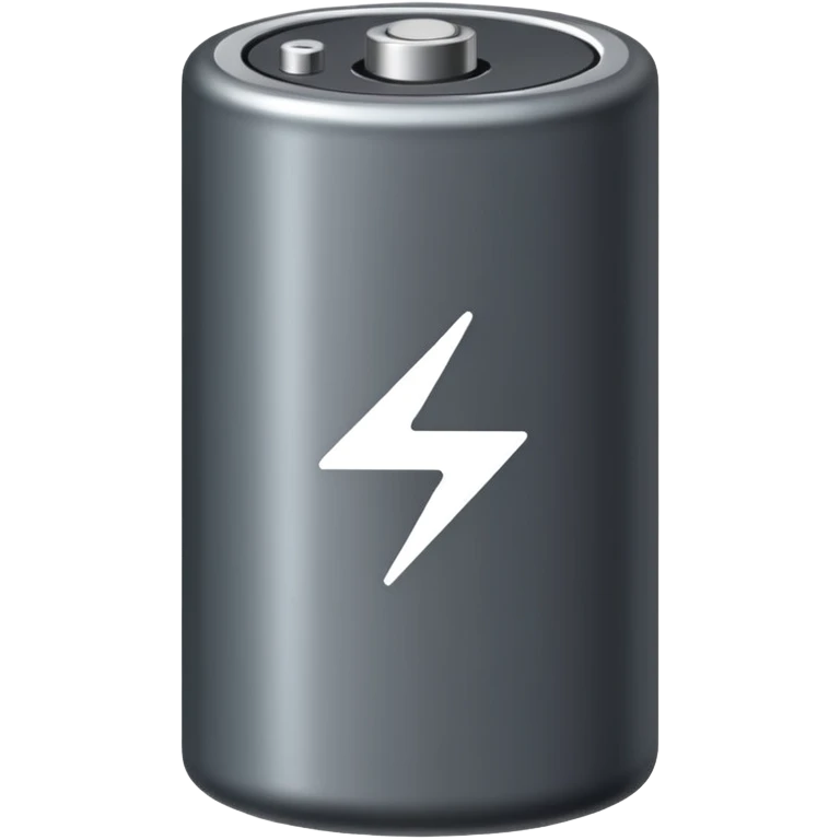 realistic battery emoji