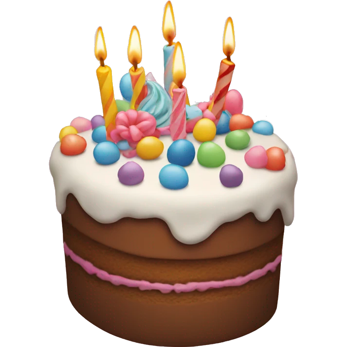 Birthday cake emoji