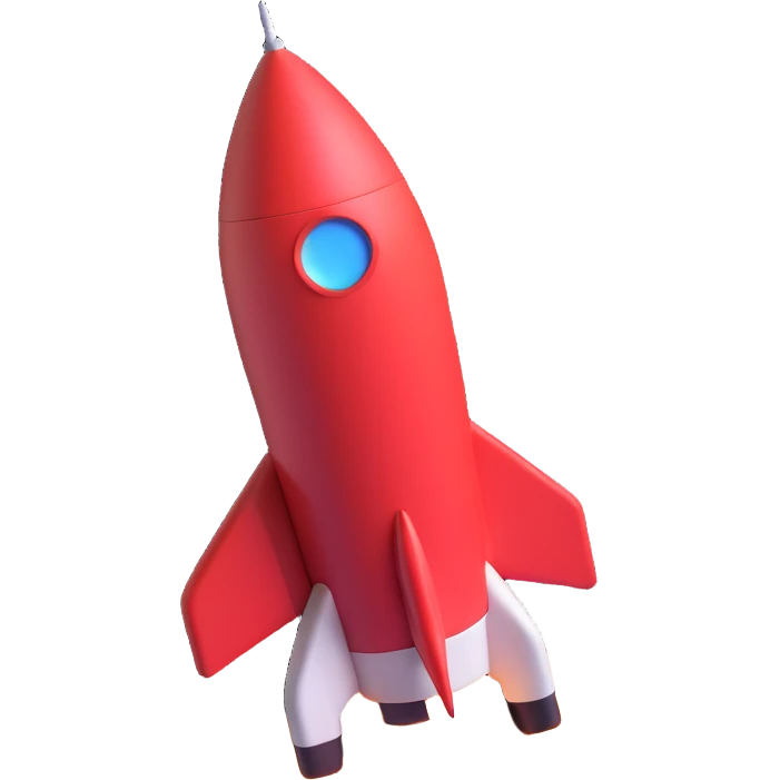 Rocket Colour full emoji