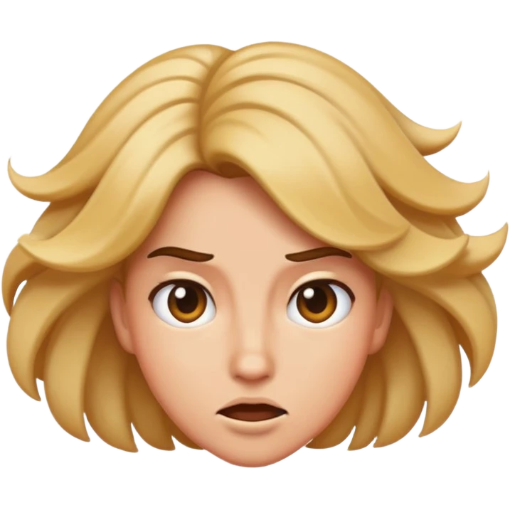 a flipping hair emoji to the back with a sassy look would be an amazing emoji emoji