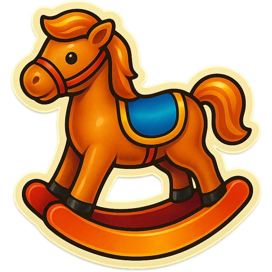 rocking horse emoji