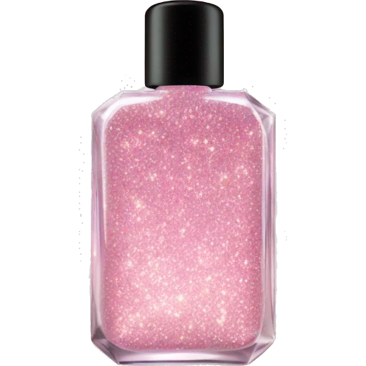 Fairy light pink perfume glitter emoji