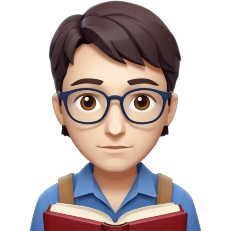 jobs book seeker low poly emoji