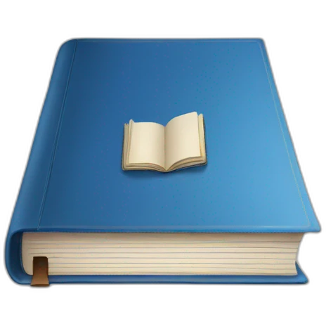 blue book emoji