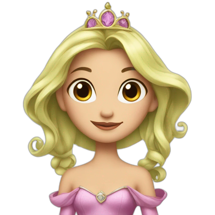 La princesses et la grenouille emoji