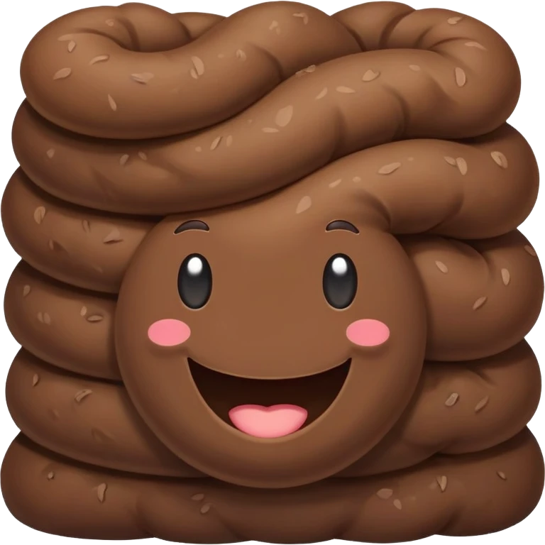 poop smiling emoji