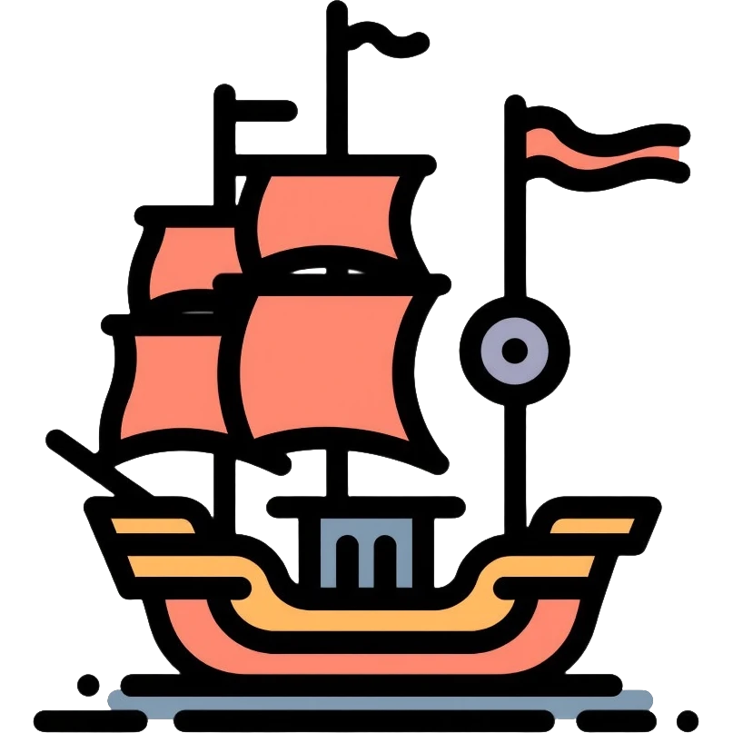 pirate ship emoji