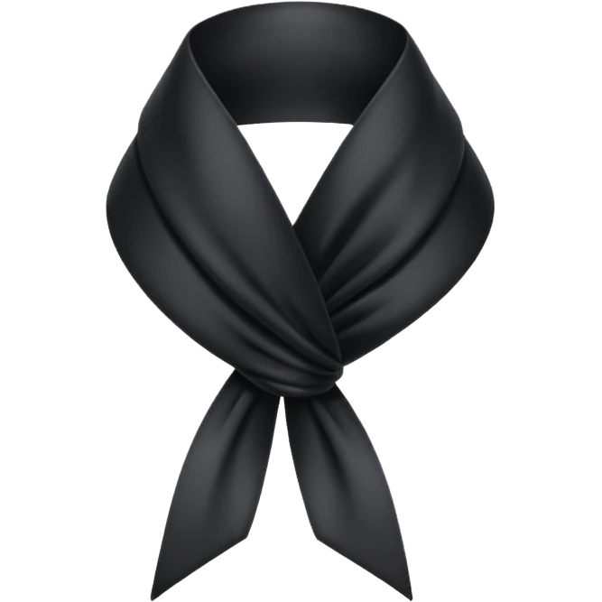 Lazo Negro luto emoji