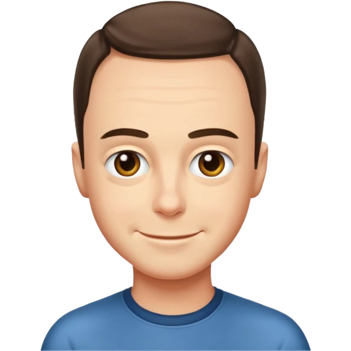эмоджи  Шелдон (Теория большог взрыва) emoji