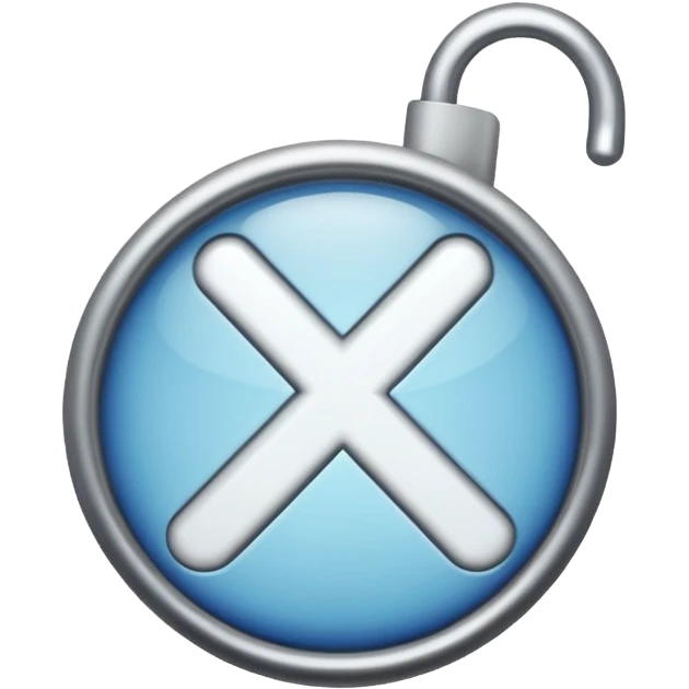 A tick sign with the background as blue emoji