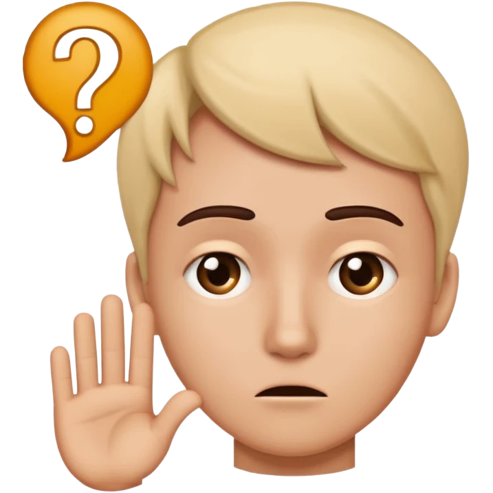 MYSTERY PERSON WITH A QUESTION MARK emoji