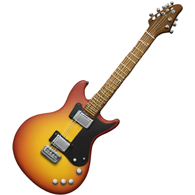 Electro guitar  emoji