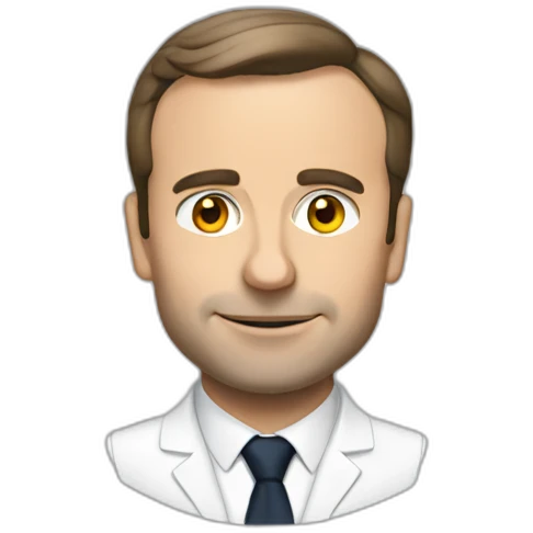 Macron aspirateur emoji