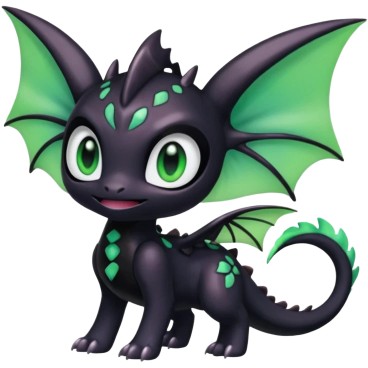 Meloetta-Noibat-Toothless-Fakémon-creature-hybrid emoji