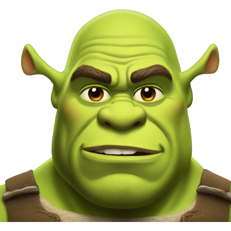 Buff Shrek emoji
