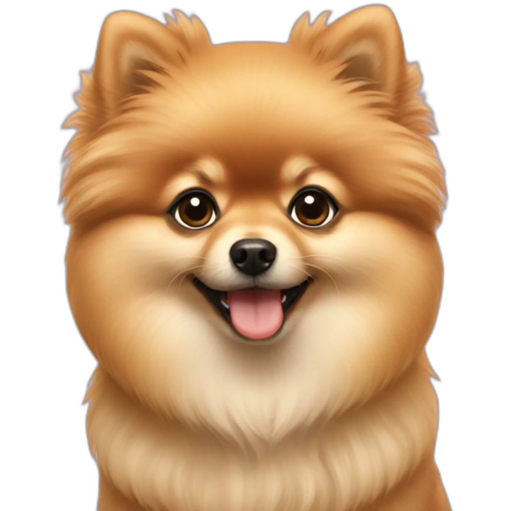 Pomeranian puppies emoji