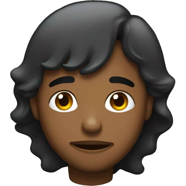 Garçon américain amoureux triste emoji