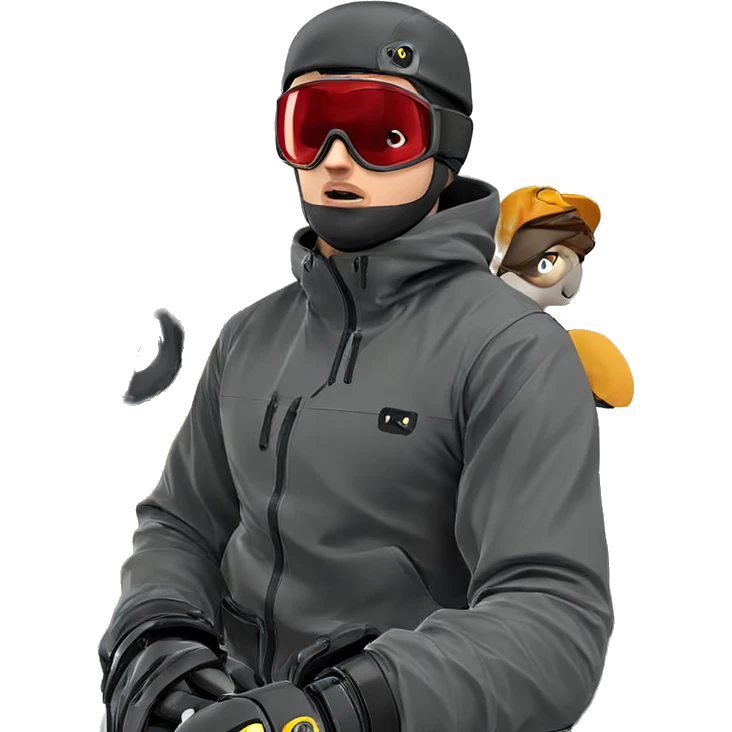 male in gear portrait emoji