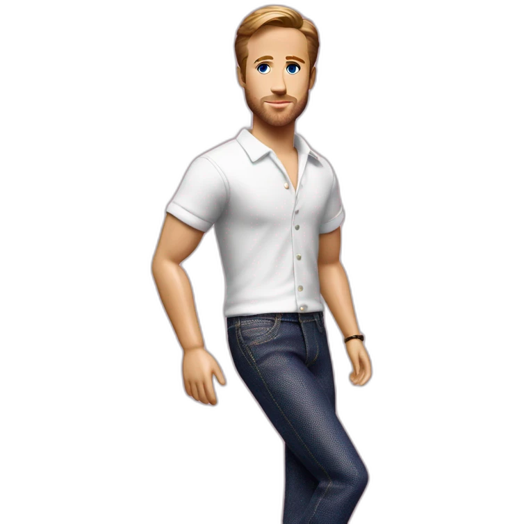 Ryan gosling Barbie emoji