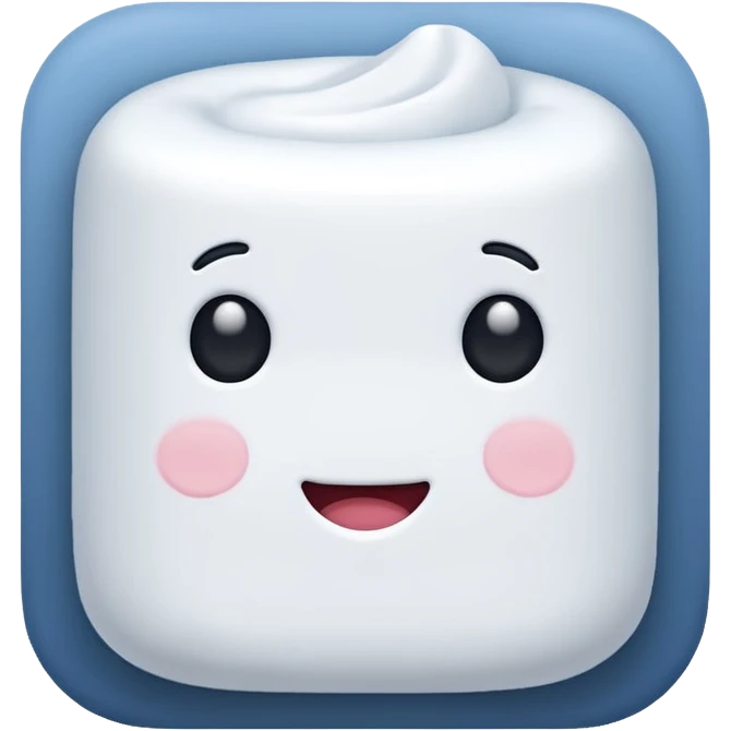 Marshmellow emoji