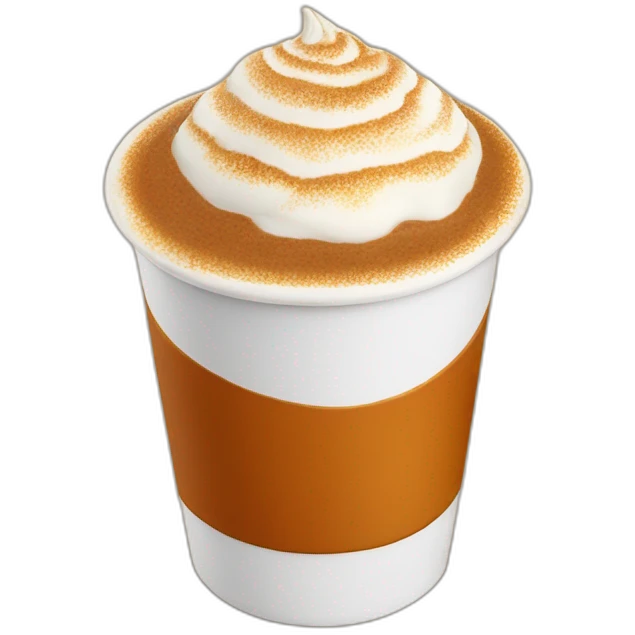 Starbucks pumpkin spice latte emoji
