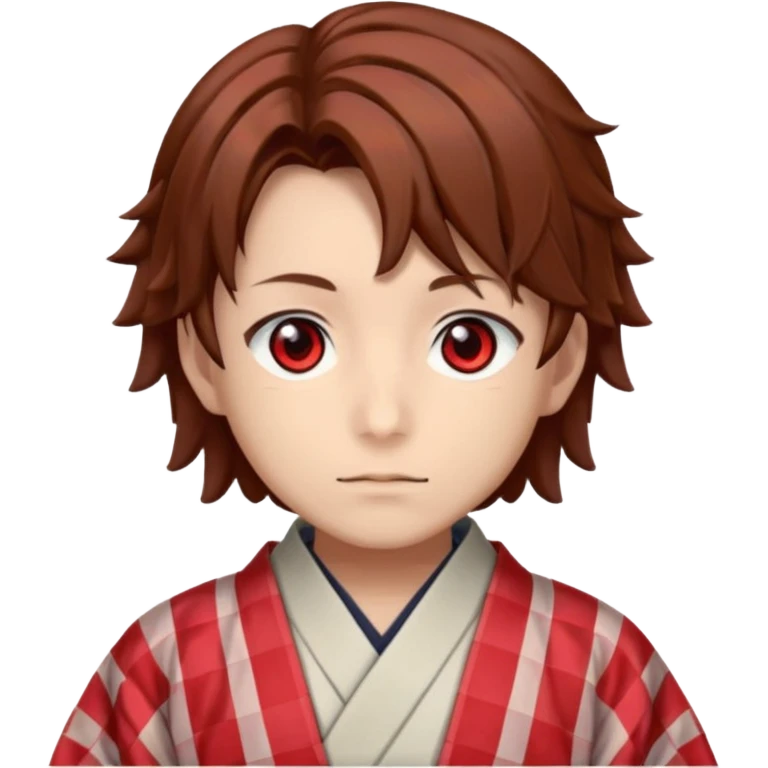 Tanjiro de l’anime démon slayer emoji