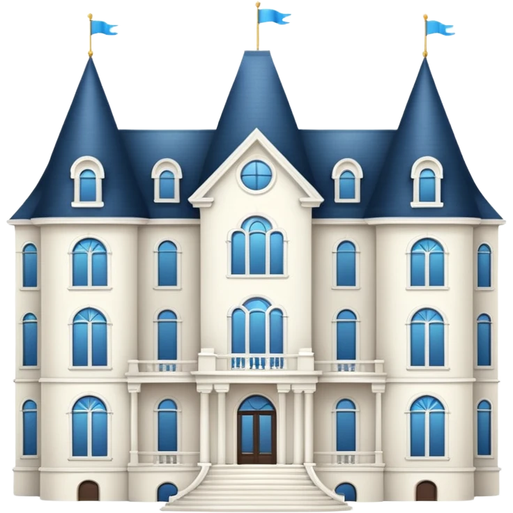 big white mansion emoji