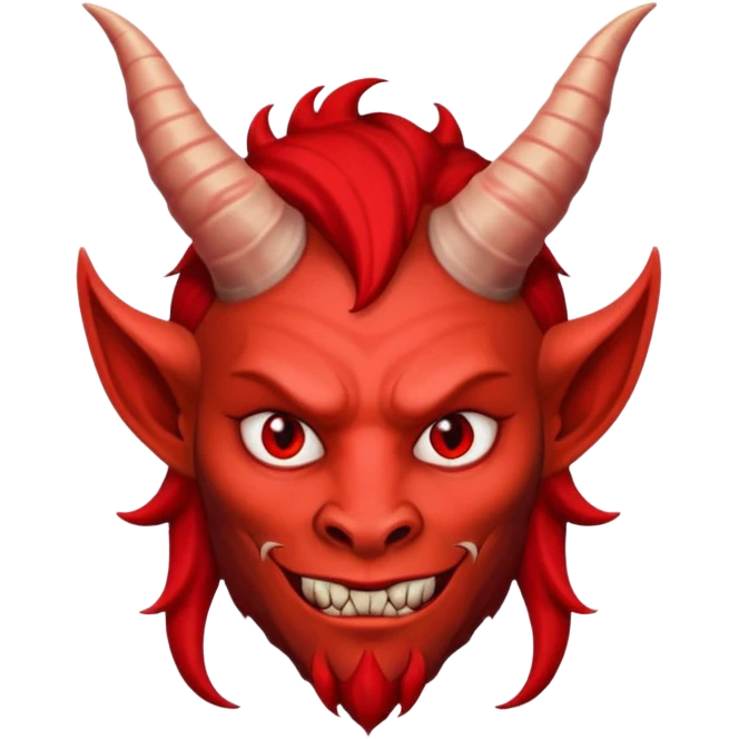 Man devil emoji