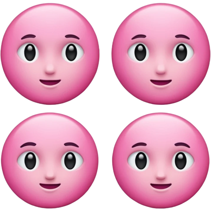 pink  emoji