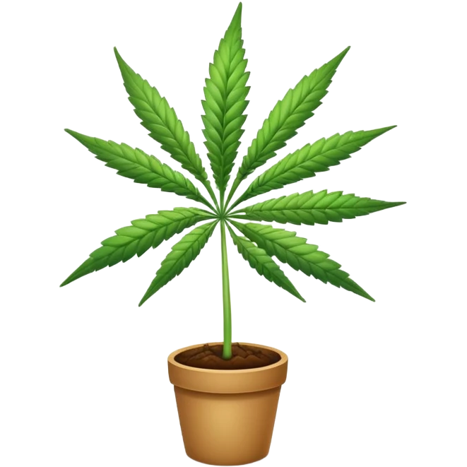 cannabis emoji
