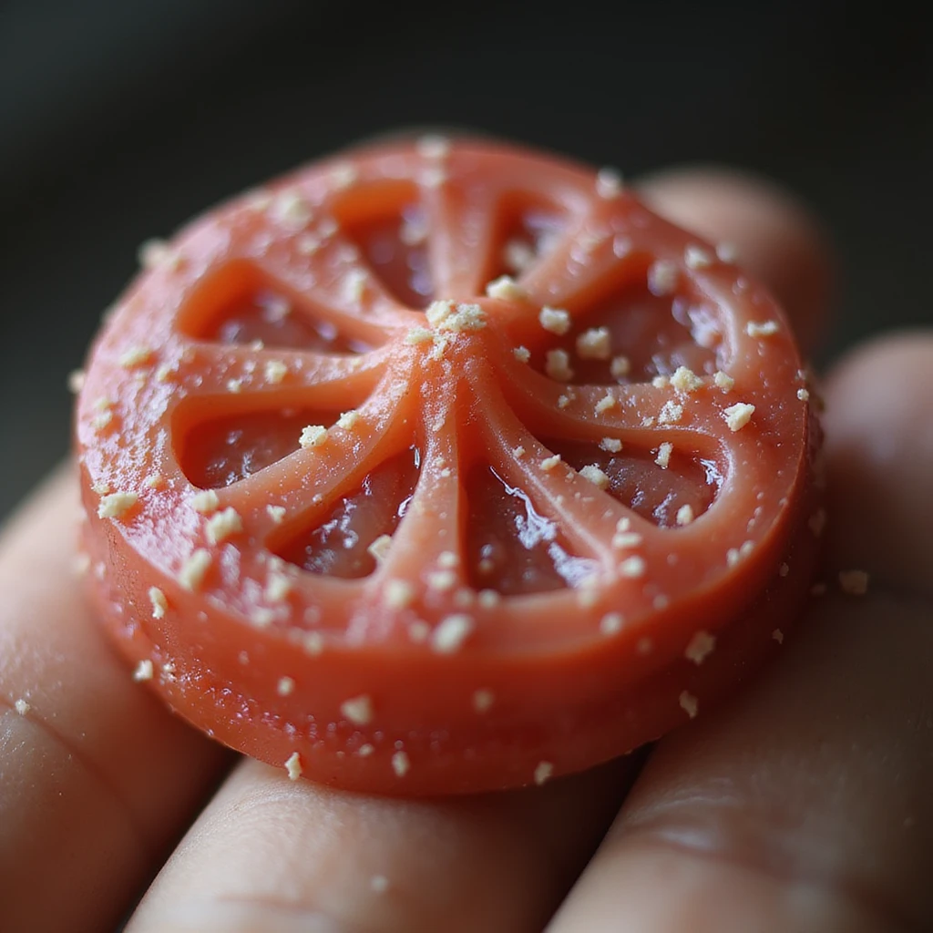 realistic hard candy, photorealistic style emoji