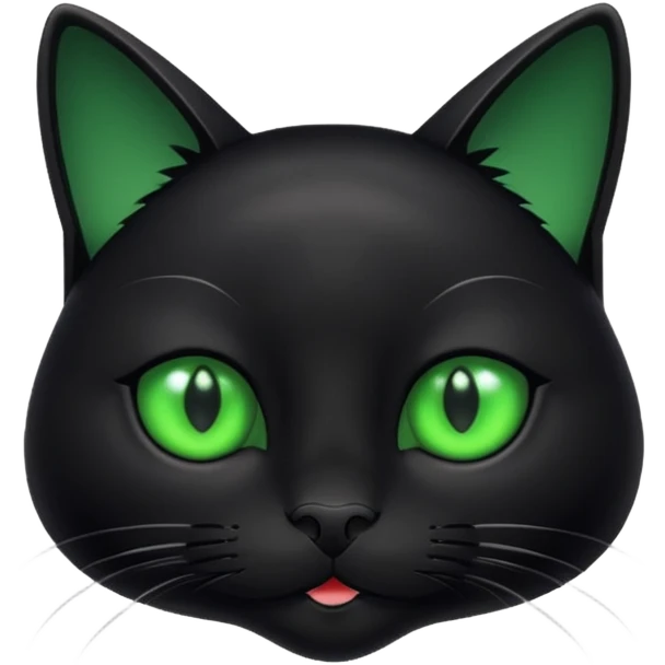 Black cat emoji