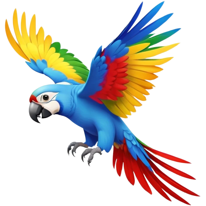 Parrot takeoff  emoji