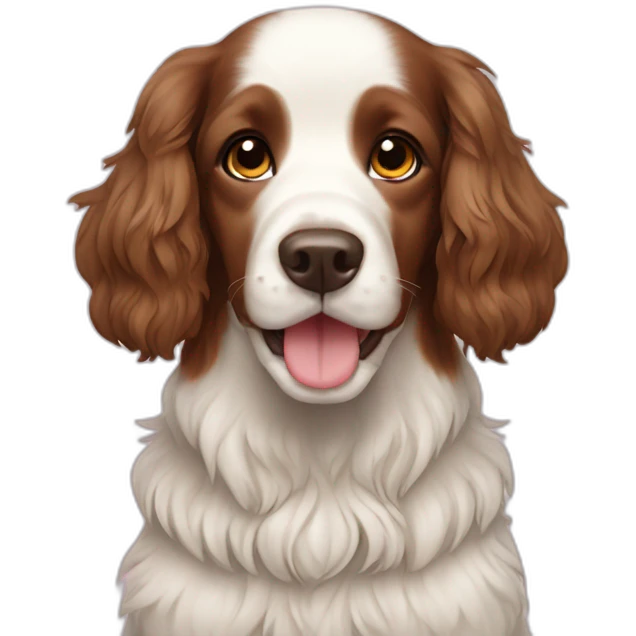 Dog breeder spaniel japones emoji