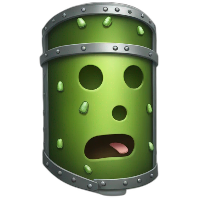 pickle Rick armor emoji