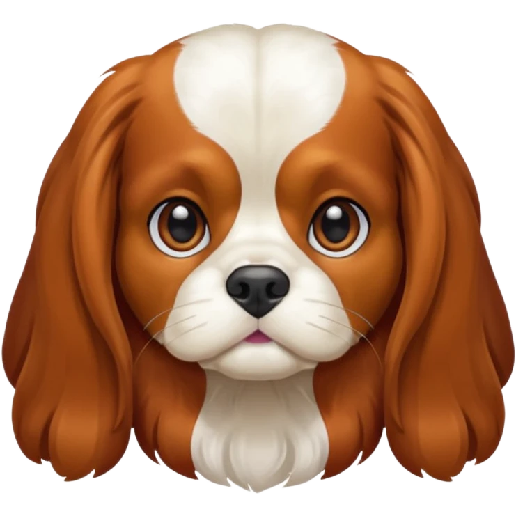 Cavalier king charles tricolore emoji