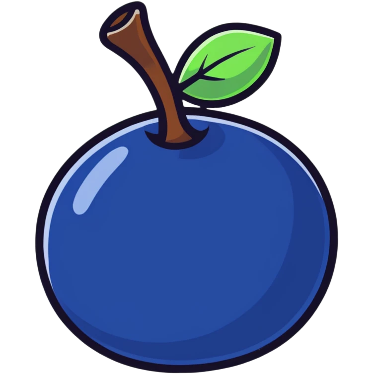 blueberry emoji