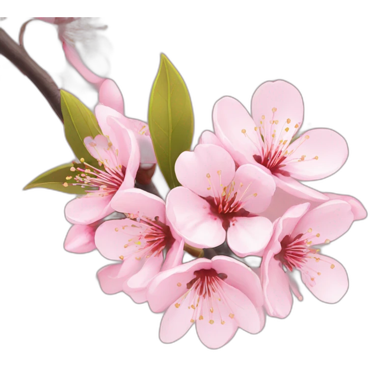 Cherry blossom emoji