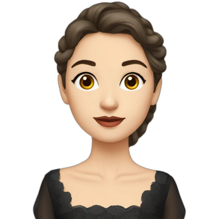 Anastasiya reshetova in dress emoji