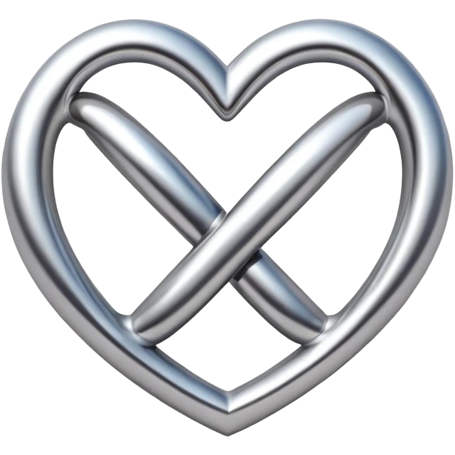 Heart with an infinity sign emoji