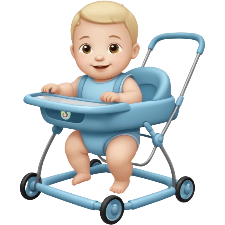 baby on babywalker emoji