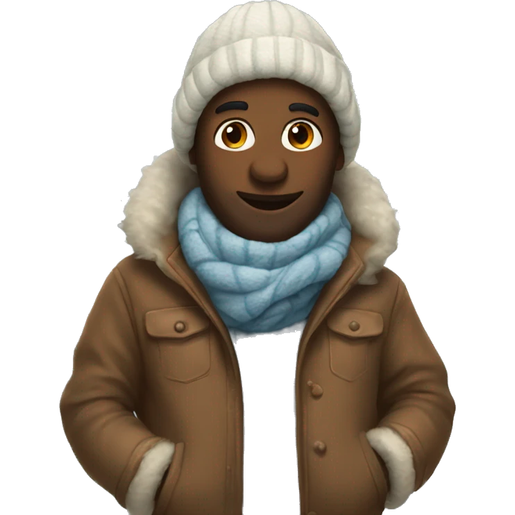 Cozy winter emoji